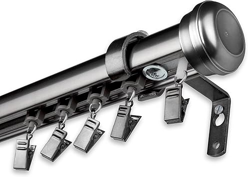 Window Treatments Hardware Adjustable Curtain Rod Baton Draw