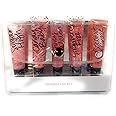 Victoria's Secret Brillo para Días Brillo Labial Saborizado, Juego de 5 con Estuche de Transporte