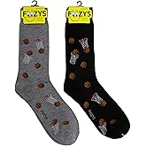 Foozys Men’s Basketball Cool Sports Novelty Crew Socks | 2 Pair…