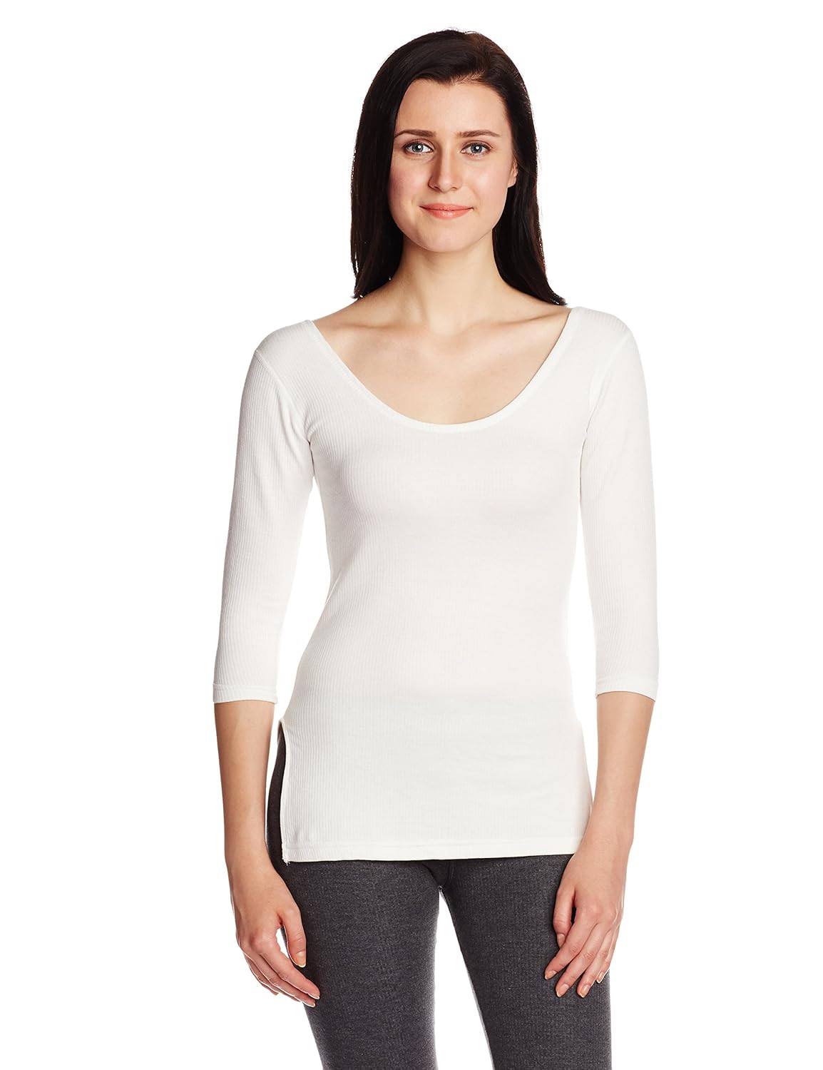 hanes women's thermal top
