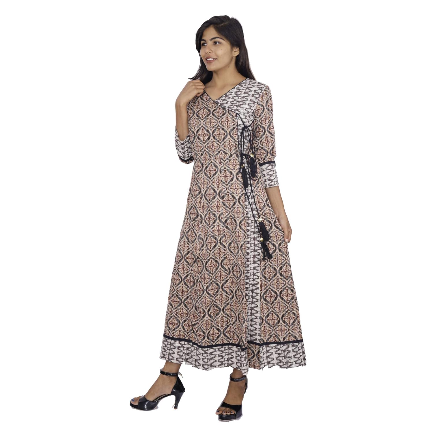 ikat print kurtis