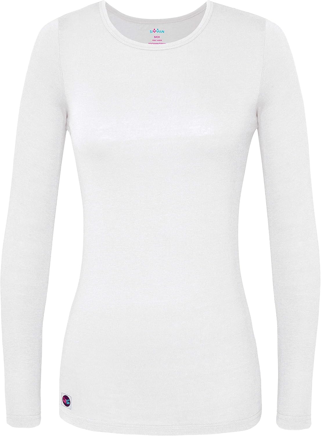 Sivvan Women's Comfort Long Sleeve T-Shirt/Underscrub Tee