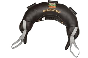 Bulgarian Bag - Genuine Leather (33 lb.) (Fitness, Wrestling, Judo, Grappling, Functional Training, MMA, Sandbag)