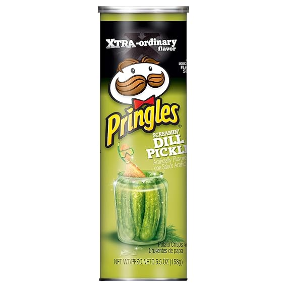 32+ Pickle Rick Flavored Pringles PNG