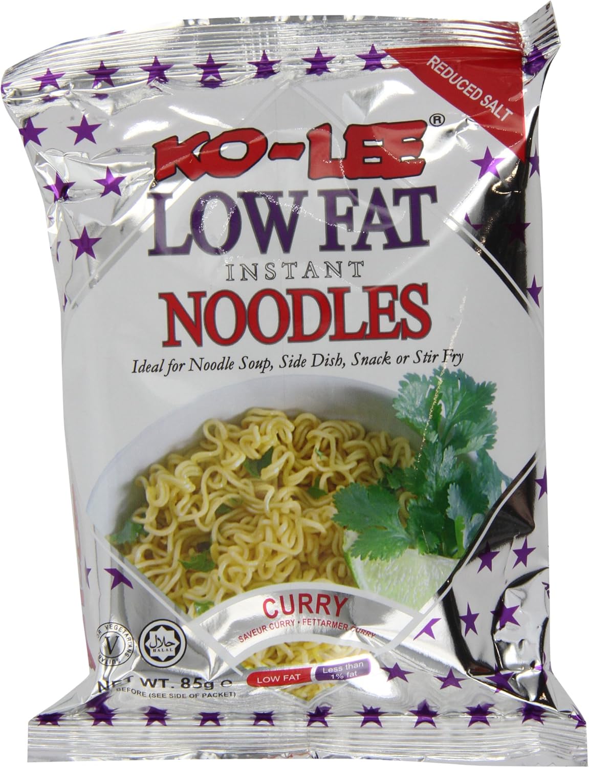 Ko Lee Instant Noodles Low Fat Curry Flavour 85 G Pack Of 24 Amazon Co Uk Grocery