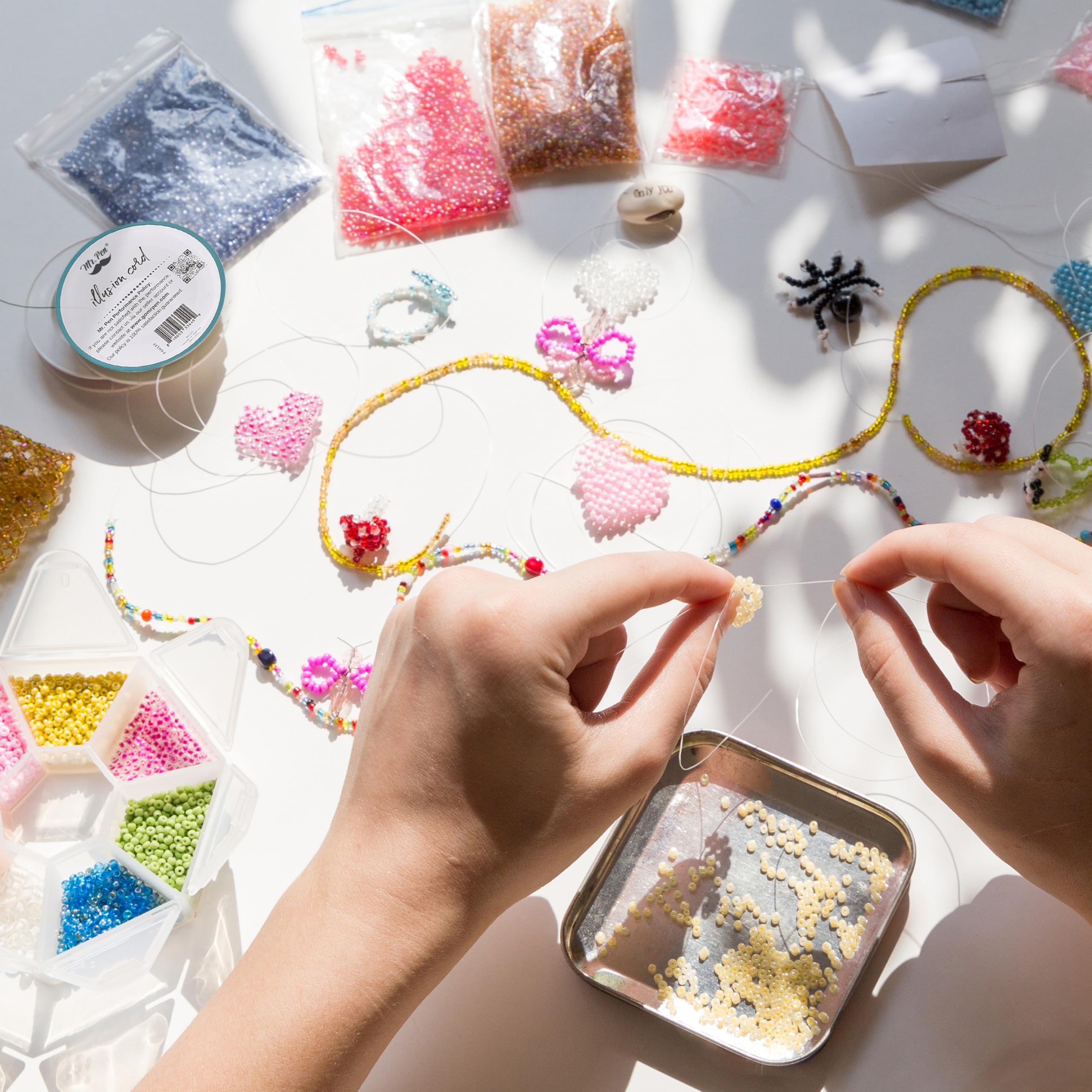 Mr. Pen 218 Yard Nylon Fishing Line, Clear String for Hanging