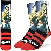 Good Luck Sock Men's Freddie Mercury Socks, Adult