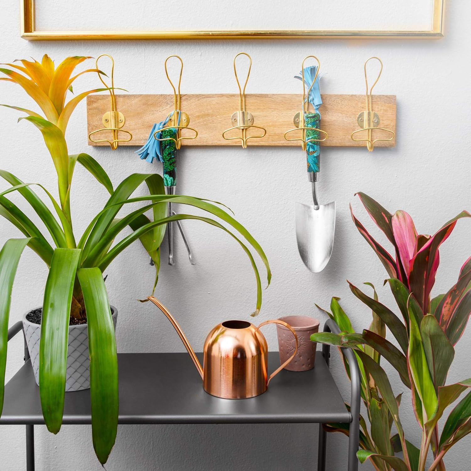 Homarden 30oz Metal Indoor Outdoor Plant Watering Can for House Plants (Copper Color) : Garden & Outdoor