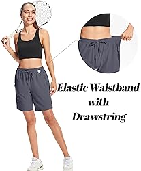 MAGCOMSEN Hiking Shorts for Women with Pockets
