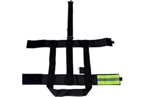LINE2design Firefighter Watercan Harness with Adjustable Strap - Black