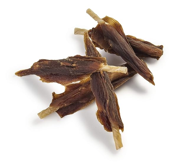 PET ‘N SHAPE CHIK ‘N SKEWERS – DUCK WRAPPED RAWHIDE CHEW DOG TREATS – 1 POUND