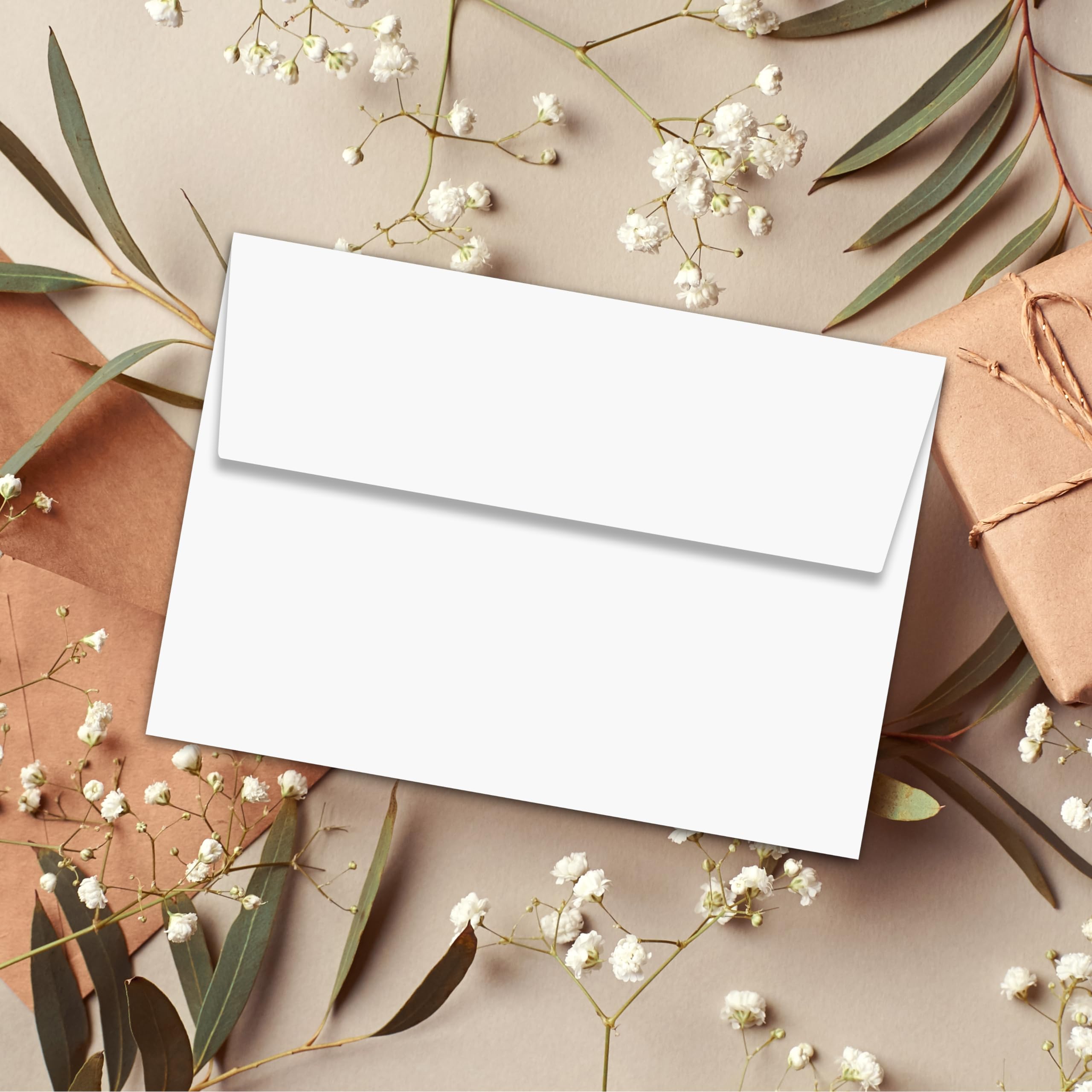 Me Loovely Premium Envelopes 120 GSM Self Seal Envelope for Stationery Posting Mailing Home Office & E-Commerce (White, C6 Size, Pack of 20)