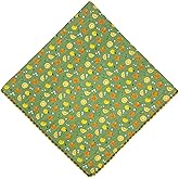 Gorgeous Island 21x21 inches 100% Cotton Bandana for Women - Soft Square Scarf, Multi-Purpose Head Covering, Hair Bandana