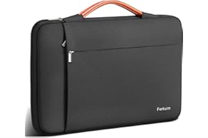 Ferkurn Laptop Case 15.6 inch Waterproof Laptop Sleeve 15 16 inch Compatible with Macbook Air 15 M3 2024 M2 2023, 15 16 inch 