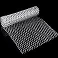 SATINIOR 2 Sheets Chicken Wire Net for Craft Work, Galvanized Hexagonal Wire Mesh (13.7 x 40 Inches, Sliver)