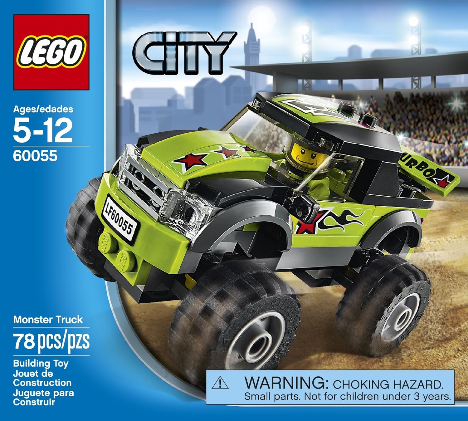 lego monster truck 60055