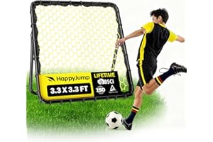 Happy Jump Portable Soccer Rebounder Net for Kids Soccer Training Practice