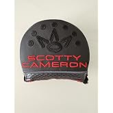 Scotty Cameron 2026 Phantom Mid Mallet Right Hand Putter Headcover, Black/Gray/Red - 100% Authentic