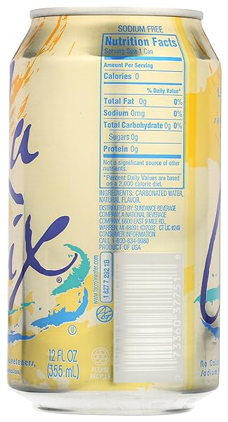 LA CROIX, WATER SPARKLING LEMON SINGLE, 12 FL OZ