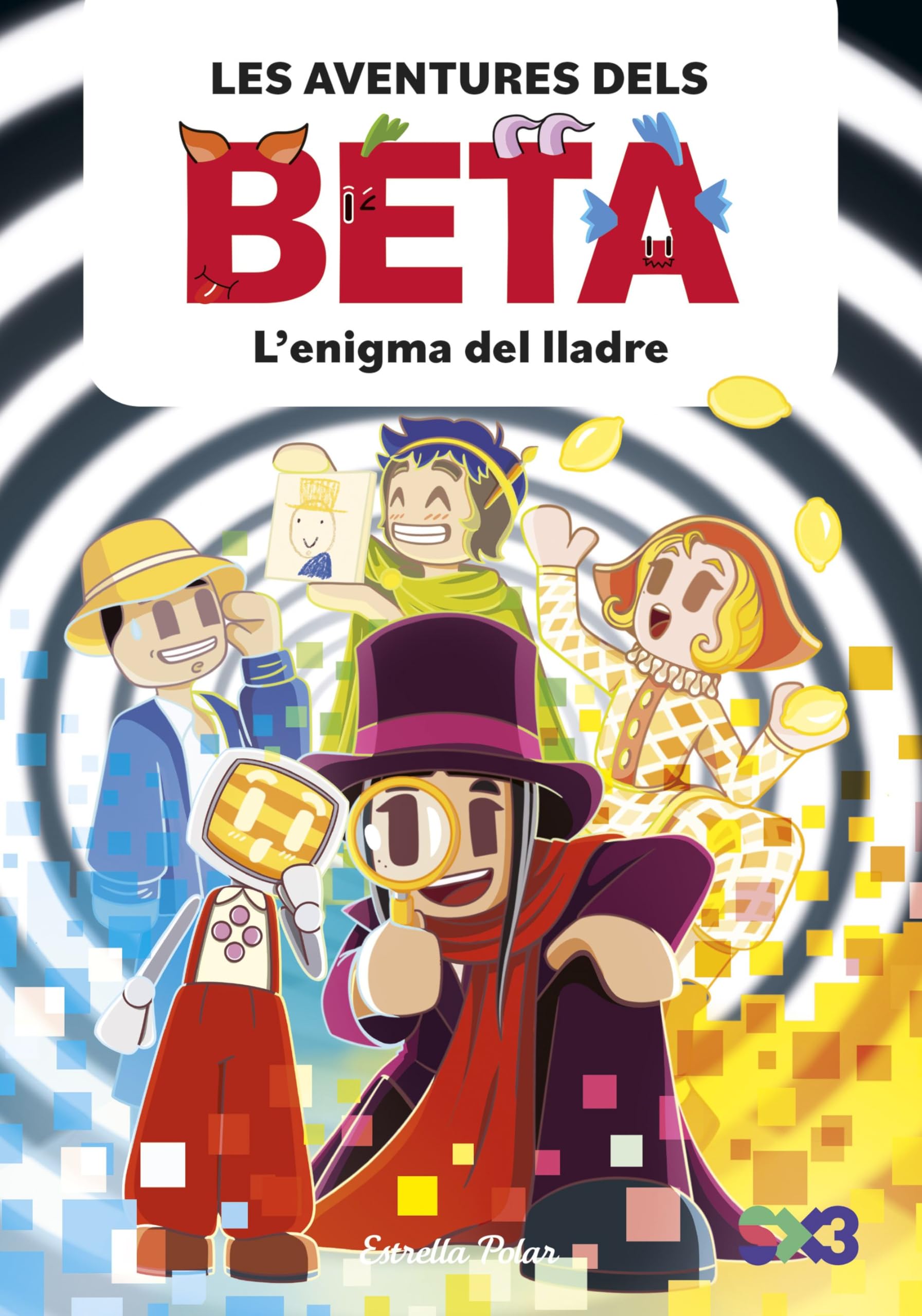 Portada de Les aventures dels Beta 5. L'enigma del lladre