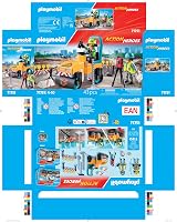 Playmobil Action Heroes Road Construction Site 71751 Construction Toy view 5