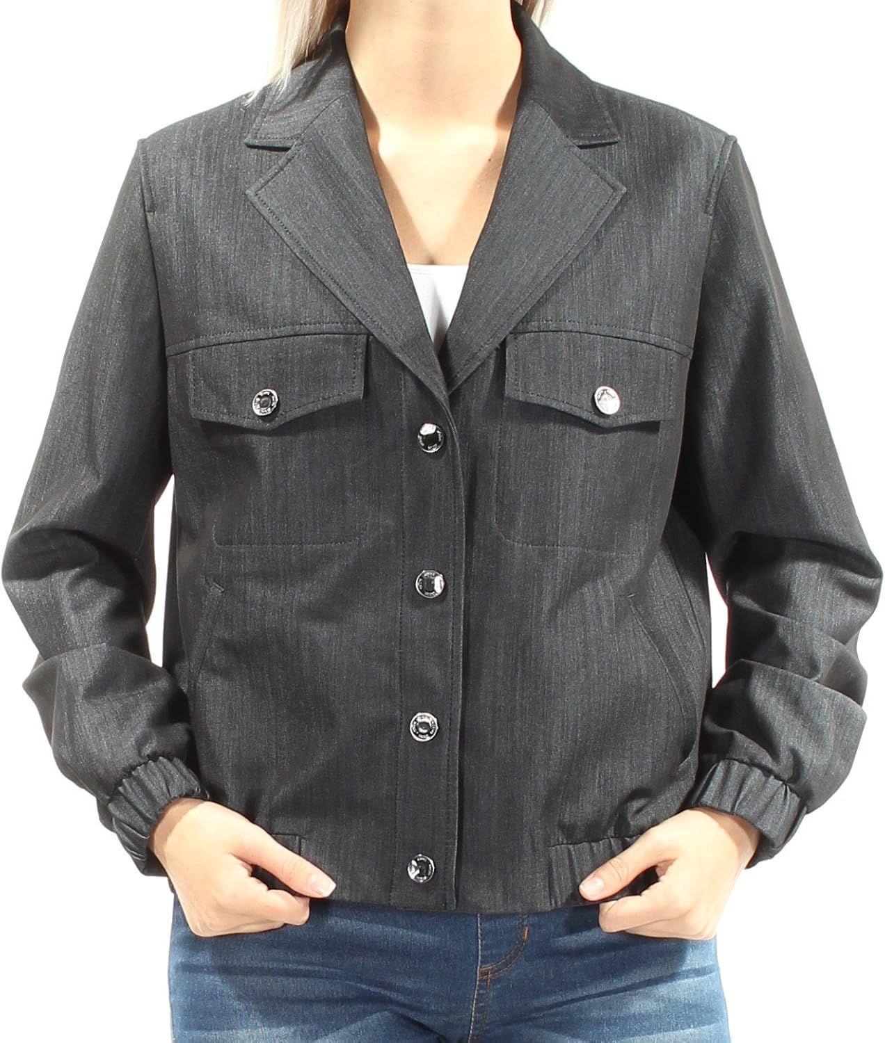 anne klein denim jacket