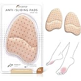 FLEXZENSE Anti-Sliding Pads Open Toe | Maximum Cushioning and Reduce Foot Slip | 1 Pair
