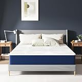 Matoresu Double Mattress 135x190x20cm Gel Memory Foam Removable Cover