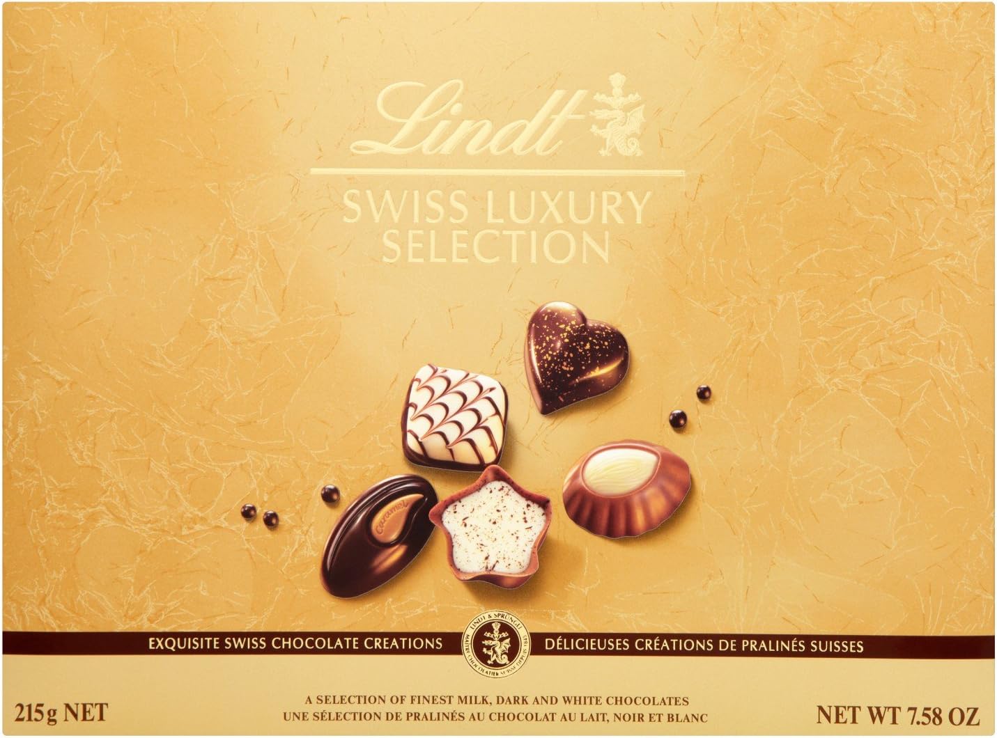 Lindt Swiss Luxury Chocolate Selection 215 g Amazon.fr Cuisine & Maison
