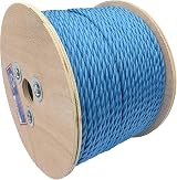 Everlasto 100m Trade Reels Blue Polypropylene Rope 6mm 8mm 10mm 12mm 14mm 16mm view 8