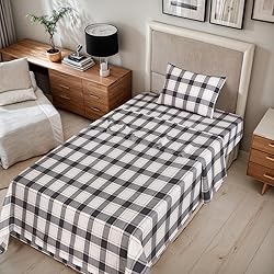 RUVANTI Organic Flannel Sheets Twin Size
