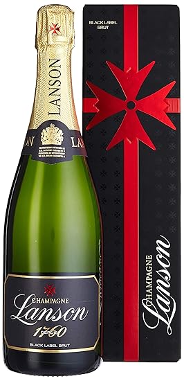 Lanson Black Lable Brut Champagne in Geschenkhülle (1 x 0.75 l)