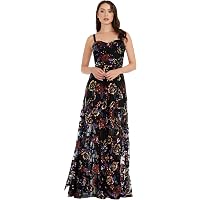 Dress the Population Womens Anabel Sweetheart Bustier Maxi Dress, Black,  XX-Small US at Amazon Women's Clothing store