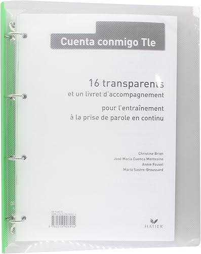 Download Cuenta Conmigo - Espagnol Terminale, 16 Transparents PDF