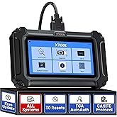 XTOOL D6S OBD2 Scanner: Full System Car Scanner Diagnostic Tool with 30 Reset, TPMS/EPB Reset, ABS Bleeding, Throttle Relearn