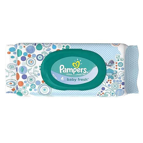 Pampers Baby Fresh Wipes 1x Travel Pack (64 Sheets)