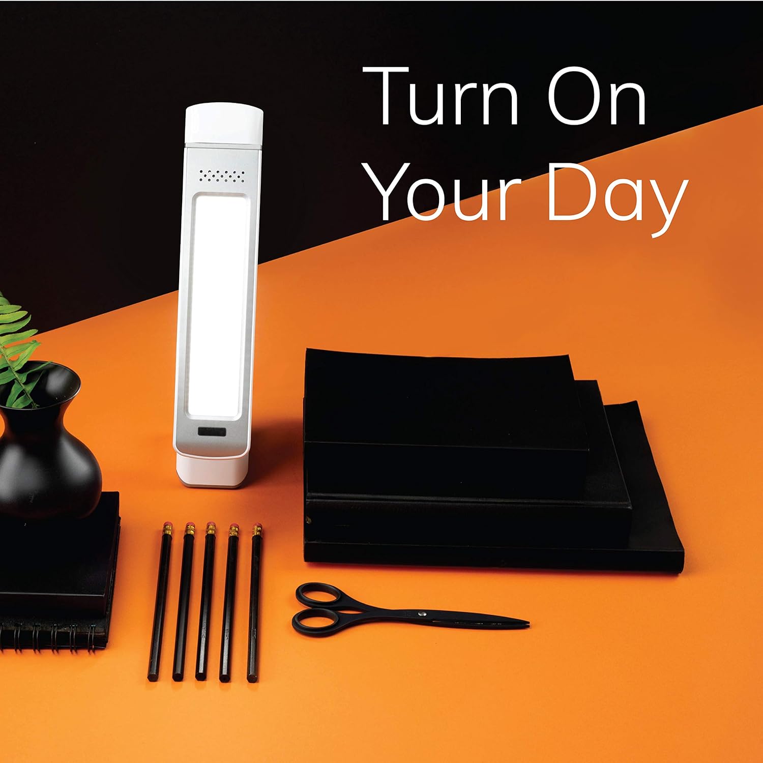 Circadian Optics Lumos 2.0 Light Therapy Lamp | As Seen On Shark Tank | 10,000 LUX Ultra Bright LED | Full Spectrum UV Free | Adjustable Light Panel | Turn On Your Day: Health & Personal Care