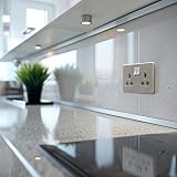 BG Electrical Flatplate Screwless Double Switched Socket 13A Brushed Steel view 7