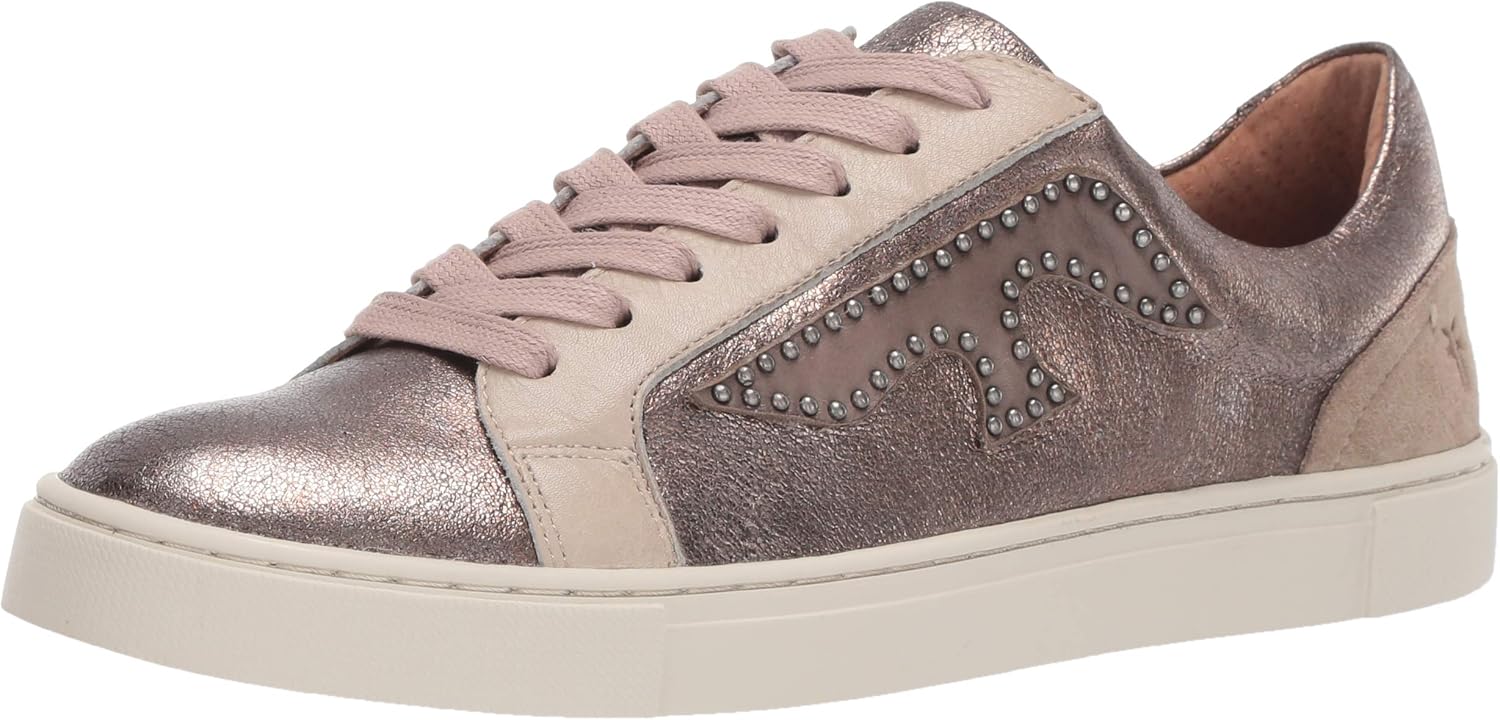 frye gold sneakers