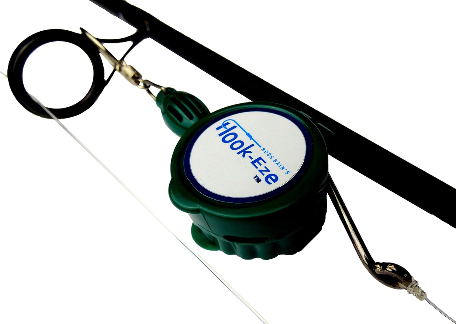 Hook-Eze Quick Fishing Knot Tying Tool Line Cutter Cover Hooks on Fishing Poles and Travel Safe : Sports & Outdoors