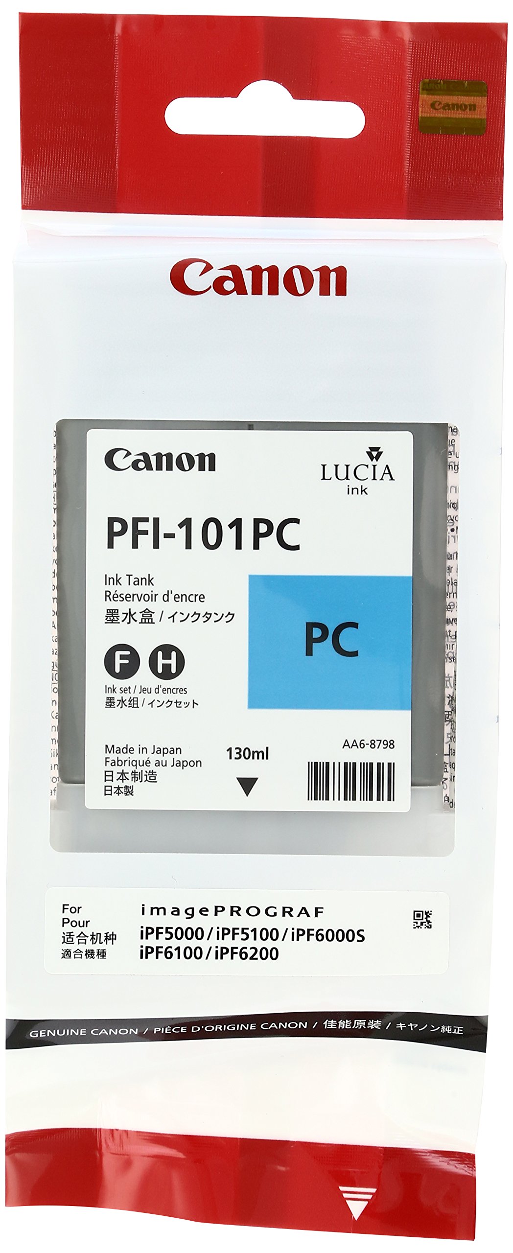 Canon LUCIA PFI-101 PC - Ink tank - 1 x pigmented photo cyan