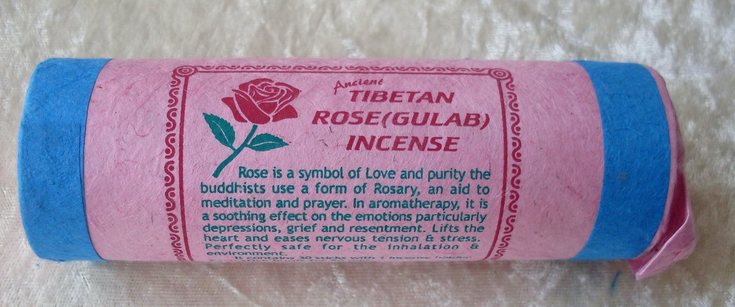 Tibetan Rose Nepalese/Tibetan Incense Sticks