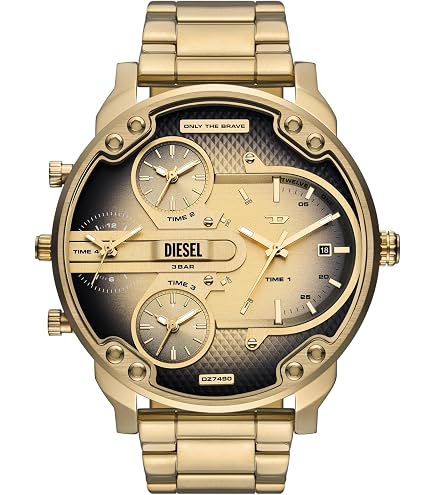Amazon.com: Diesel Watch DZ2155, Silver, Bracelet : Clothing