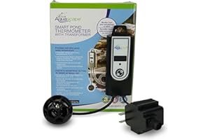 Aquascape 74013 Controls Smart Pond Thermometer with Transformer, Black