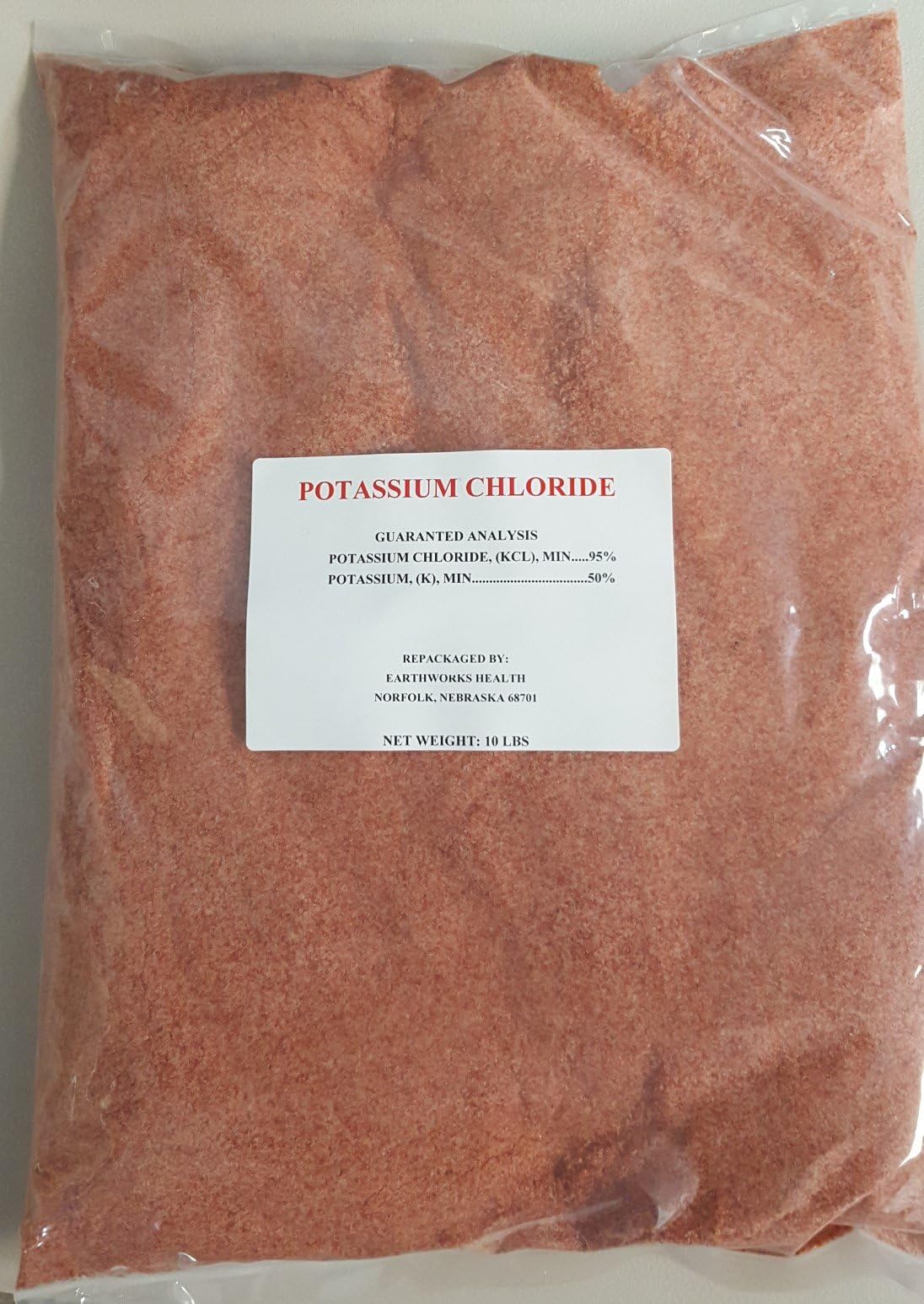 Potassium Chloride-Feed/Fertilizer Grade-10 Pound Bag