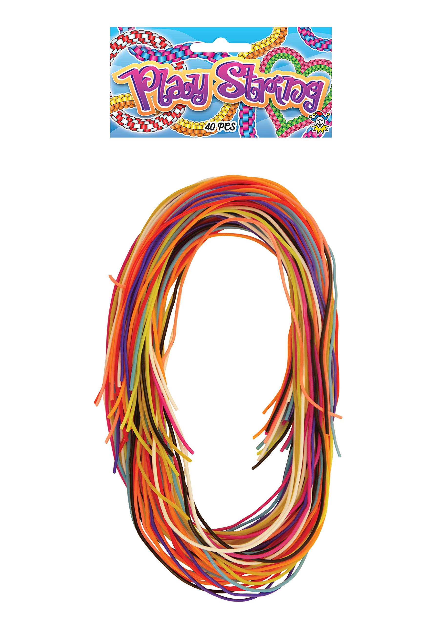 H&B Coloured Play Scoubido Strings Scoobies - 40 Pieces