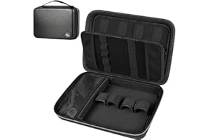 Boobowl Hard Travel Case for Hair Clippers, Hair Cutting Barber Supplies Organizer Bag, Trimmer Storage Holder for Ufree/for 