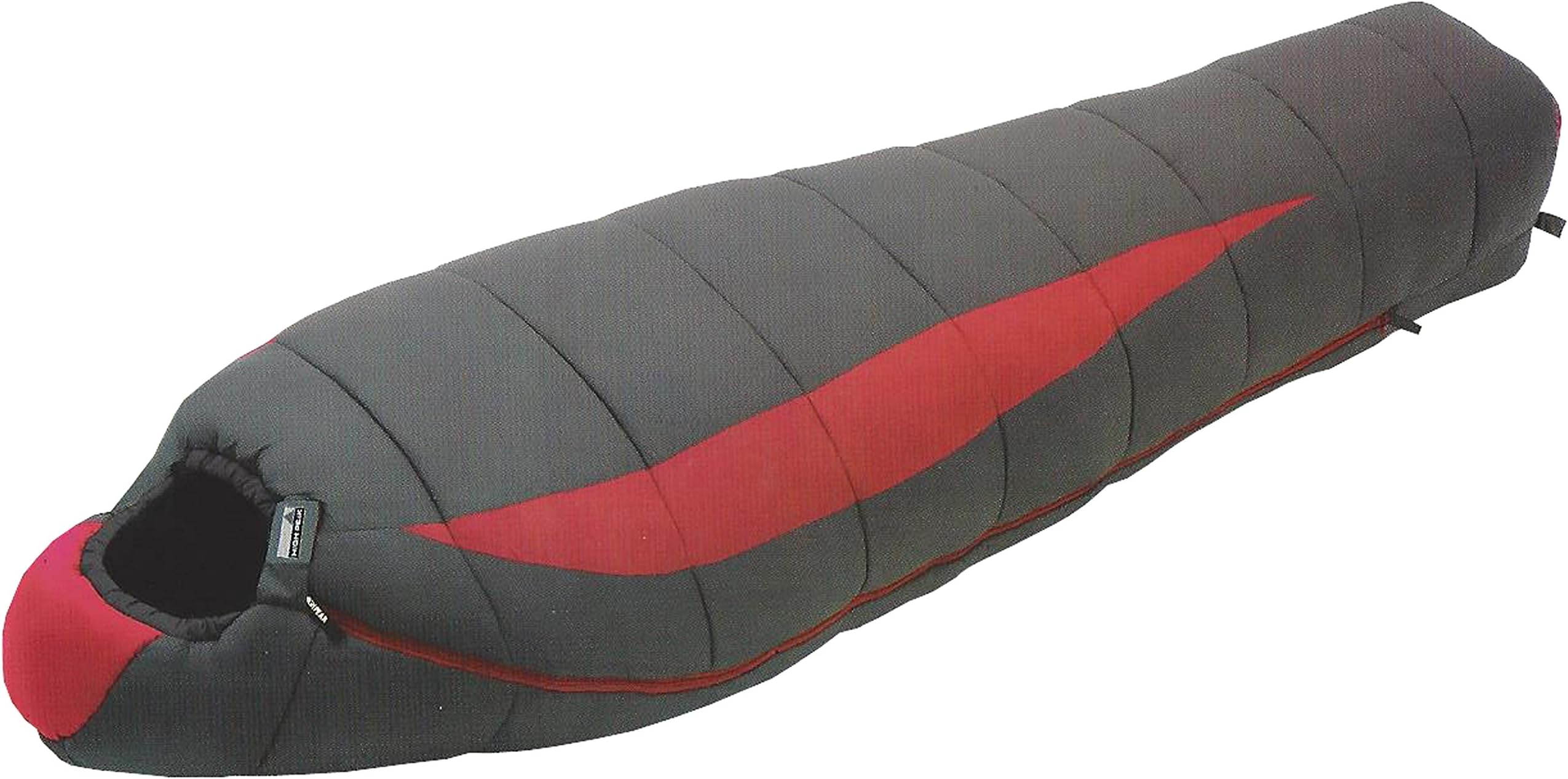 High Peak Outdoors 2016 Cascade -40 Sleeping Bag Red/Gray