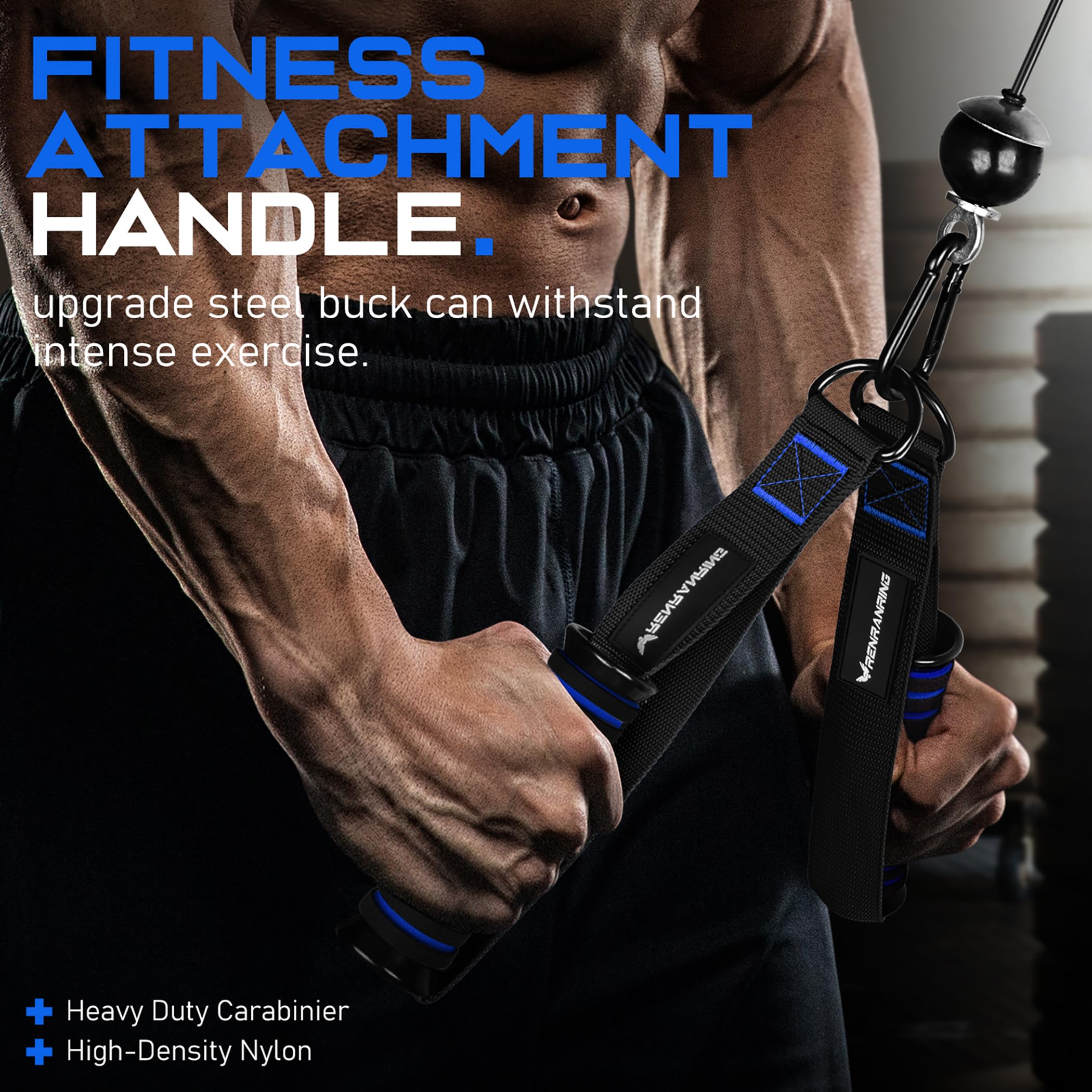 Mua RENRANRING Gym Exercise Handles, Replacement Handle Attachments for ...