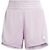 Adidas Womens Pacer Essentials Knit High-Rise Shorts